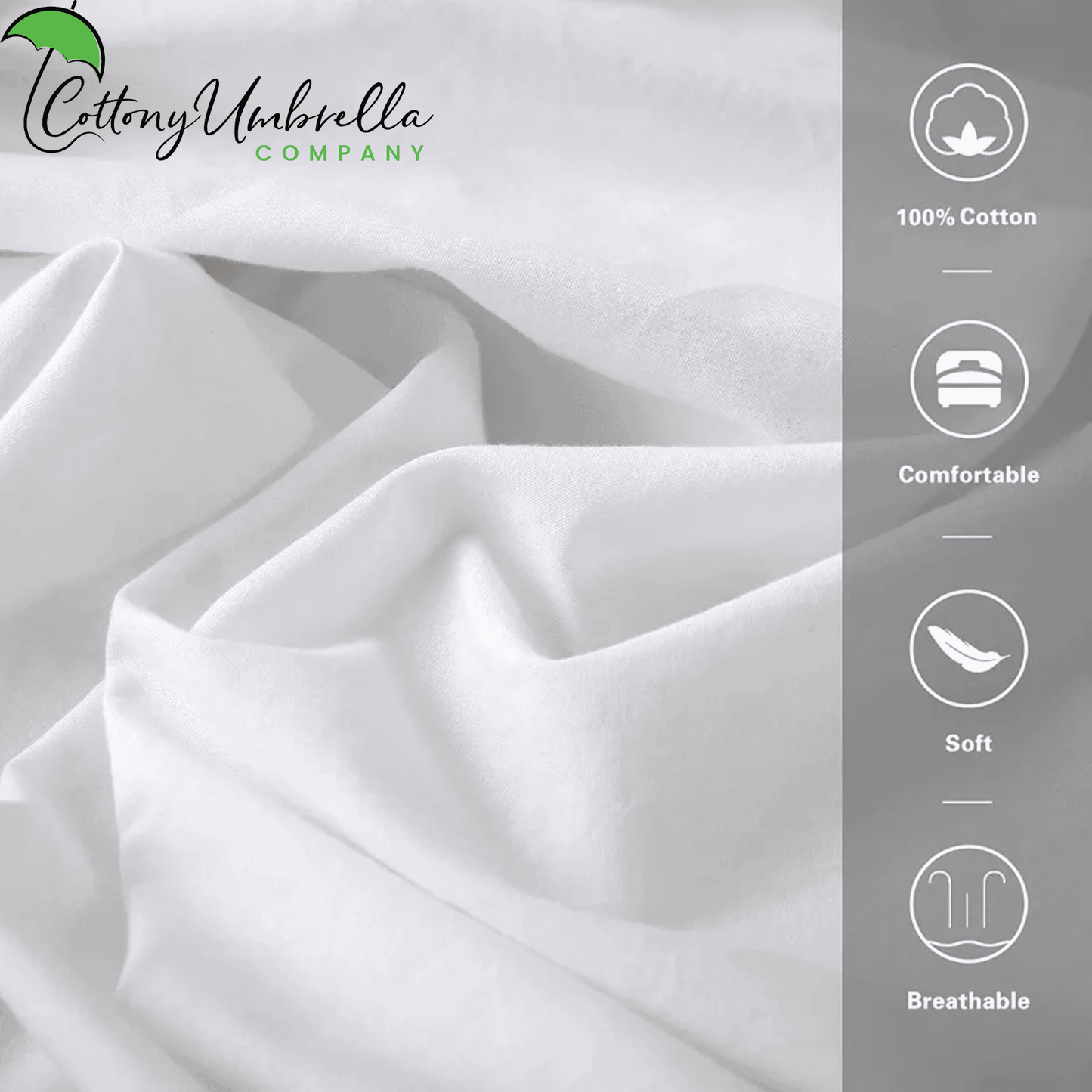 HOTEL FLAT BED SHEETS {200 THREAD COUNT FABRIC, 60% COTTON 40% POLYESTER}