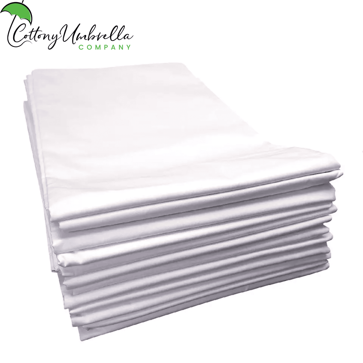 HOTEL FLAT BED SHEETS {200 THREAD COUNT FABRIC, 60% COTTON 40% POLYESTER}